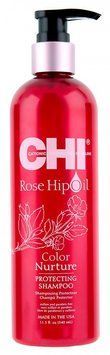 Шампунь для окрашенных волос CHI Rose Hip Oil Color Nurture Protecting Shampoo 340 мл 00-00011500 фото