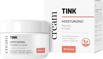Крем увлажняющий против морщин с лифтинговым эффектом Tink Moisturizing Peptides & Godji Cream 50 мл 00-00022210 фото