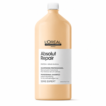 Шампунь для відновлення пошкодженного волосся Loreal Professionnel Absolut Repair Shampoo 1500 мл 00-00017124 фото