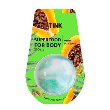 Бомбочка-гейзер для ванны Tink Papaya 200 гр 00-00018186 фото