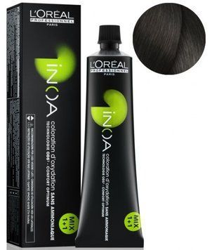Крем-фарба для волосся Loreal Professionnel INOA 6/1 Темний попелястий блонд 60 мл 00-00004688 фото