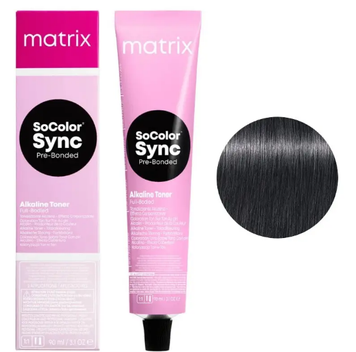 Крем-фарба без аміаку Matrix Color Sync №5VA Темний шатен фіолетовий попелястий 90 мл 00-00021756 фото