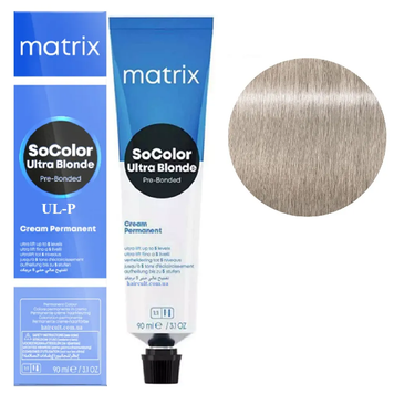 Крем-краска Matrix SoColor Pre-Bonded Cream Permanent №UL-P Ультра блонд жемчужный 90 мл 00-00026743 фото