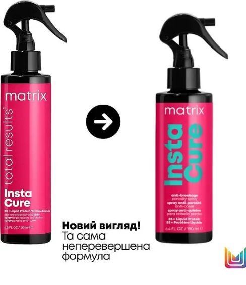 Спрей-догляд для пошкодженого та пористого волосся Matrix Total Results Insta Cure Spray 200 мл 00-00020673 фото