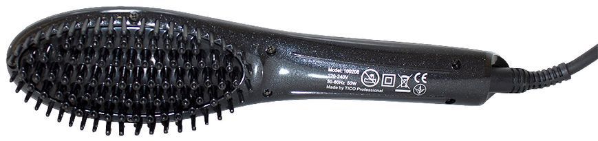 Термощітка для вирівнювання волосся Tico Professional Hot Brush чорна 00-00006971 фото