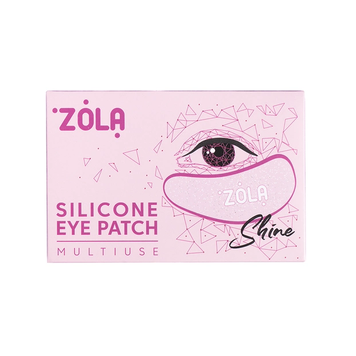 Патчи силиконовые многоразовые для глаз розовые Zola Silicone Eye Patch 00-00021906 фото