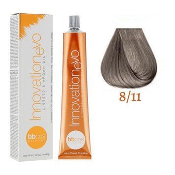 Крем-краска для волос BBCos Innovation Evo №8.11 Light Intense Ash Blonde 100 мл 00-00023154 фото