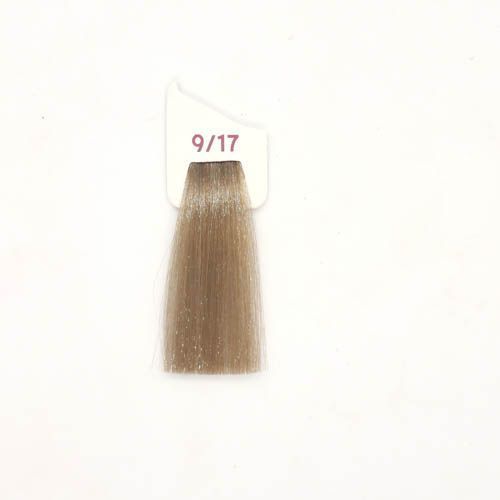 Крем-фарба аміачна для волосся Inebrya Сolor №9/17 Very Light Brown 100 мл 00-00022348 фото