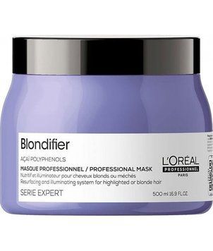 Маска для сяйва та блиску волосся Loreal Professionnel Serie Expert Blondifier Masque 500 мл 00-00022946 фото