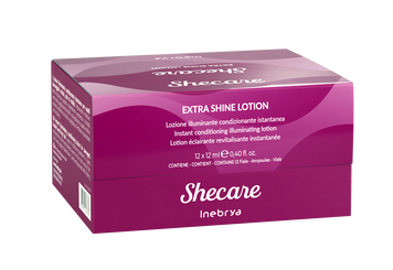 Ампули для сяйва волосся Inebrya Sheсare Extra Shine Lotion 12 шт 12 мл 00-00021389 фото