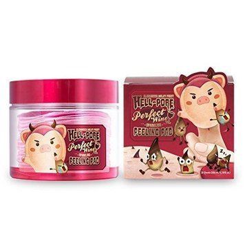 Пилинг-пады на основе красного вина Elizavecca Hell-Pore Perfect Wine Sparkling Peeling Pad 200 мл 00-00016774 фото