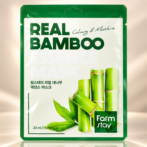 Маска увлажняющая с экстрактом бамбука FarmStay Real Bamboo Essence Mask 23 мл 00-00024926 фото