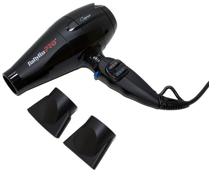 Фен для волос BaByliss Caruso черный 2200-2400W 00-00002210 фото