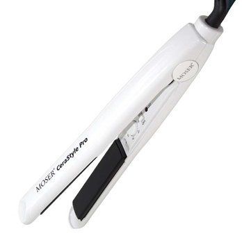 Щипцы для выпрямления волос Moser CeraStyle Pro белые 24 мм 00-00002348 фото