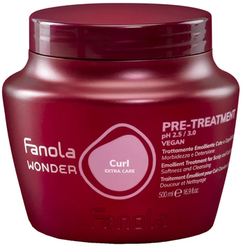 Маска для мякості і пружності локонів кучерявого волосся Fanola Wonder Curl Extra Care 500 мл 00-00024623 фото