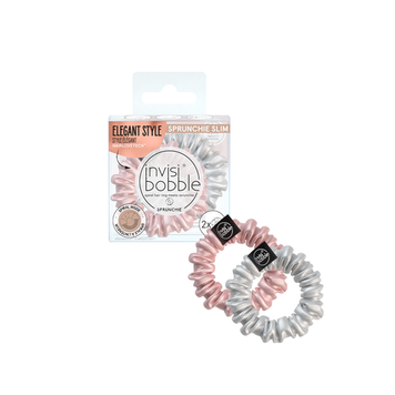 Резинка-браслет Invisibobble Original Sprunchie Slim Bella Chrome 00-00016856 фото