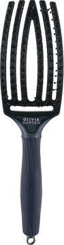 Щетка для волос Olivia Garden FingerBrush Care Ionic Boar & Nylon Blue Sapphire M 00-00025329 фото