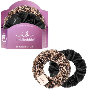 Резинка-браслет для волос Invisibobble Sprunchie Slim Leo is the New Black 00-00024235 фото