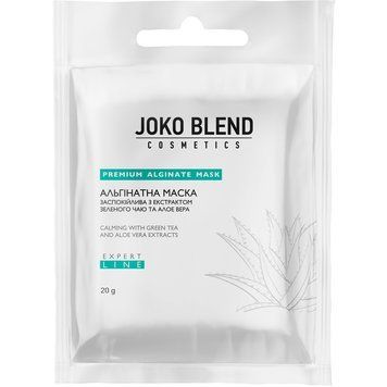 Маска альгинатная с экстрактом зеленого чая и алоэ вера Joko Blend Premium Alginate Mask 20 гр 00-00018256 фото