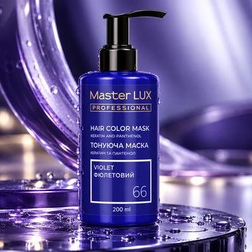 Маска тонуюча для волосся Master LUX Professional Hair Color Mask №66 Violet 200 мл 00-00024057 фото