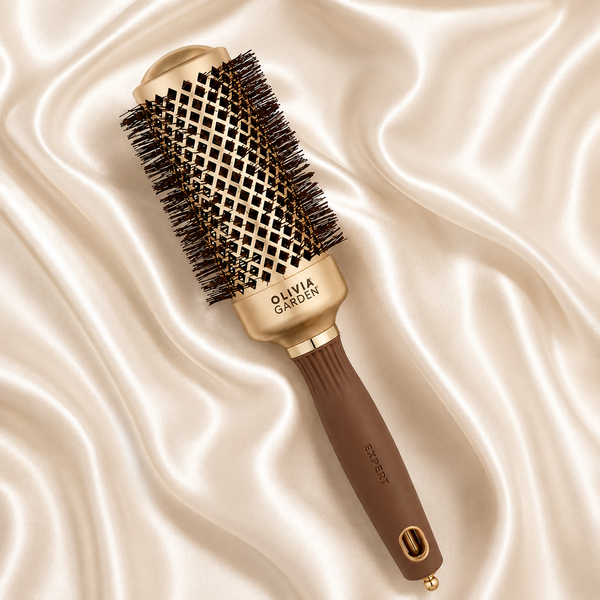 Термобрашинг для волос Olivia Garden Expert Blowout Shine Gold-Brown 45d 00-00022455 фото
