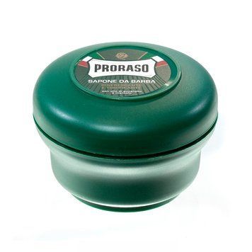 Мыло с экстрактом эвкалипта и ментолом для бритья Proraso Green Line Refreshing Soap 150 мл 00-00009172 фото