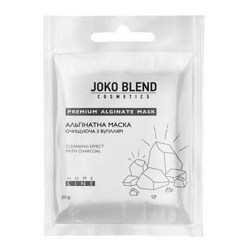 Маска альгинатная очищающая с углем Joko Blend Premium Alginate Mask 20 гр 00-00018334 фото