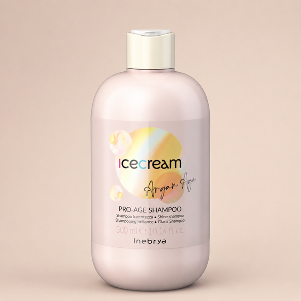 Шампунь з аграновою олією для фарбованого волосся Inebrya Pro-Age Shampoo Argan Oil 300 мл 00-00021387 фото