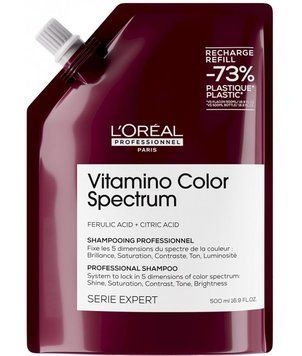 Шампунь для блиску та збереження кольору Loreal Professionnel Vitamino Color Spectrum Refil 500 мл 00-00025293 фото
