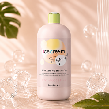 Шампунь освежающий с мятой Inebrya Refreshing Shampoo Mint 1000 мл 00-00021350 фото