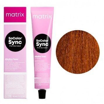 Крем-фарба без аміаку Matrix Color Sync №7CC+ Блондин Глибокий Мідний 90 мл 00-00009696 фото