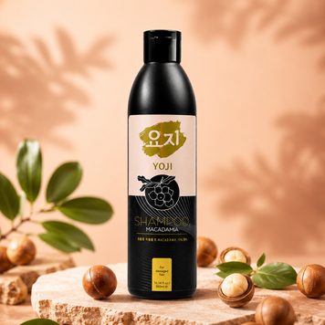 Шампунь для реконструкції пошкодженого волосся YOJI Macadamia Shampoo 300 мл 00-00020729 фото