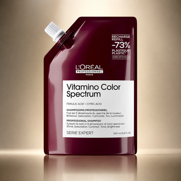 Шампунь для блиску та збереження кольору Loreal Professionnel Vitamino Color Spectrum Refil 500 мл 00-00025293 фото