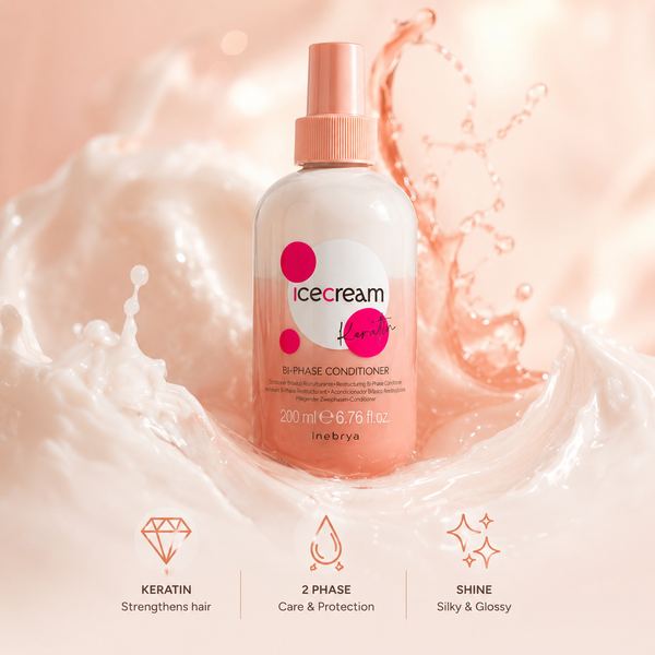 Кондиционер с кератином двухфазный Inebrya Keratin Ви-Рhase Conditioner 200 мл 00-00021357 фото