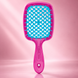 Щітка для волосся Janeke Superbrush Рожево-голуба 00-00020077 фото 2
