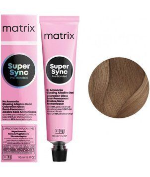 Крем-фарба безаміачна Matrix Super Sync Pre-Bonded №8N Natural light blond 90 мл 00-00025174 фото