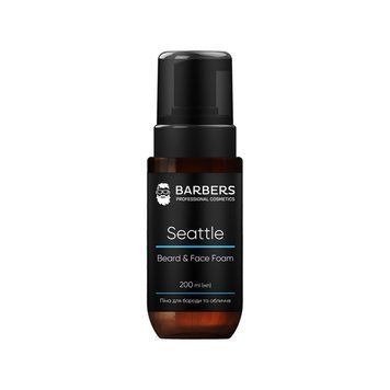 Пена для бороды и лица 2 в 1 Barbers Seattle 200 мл 00-00022895 фото