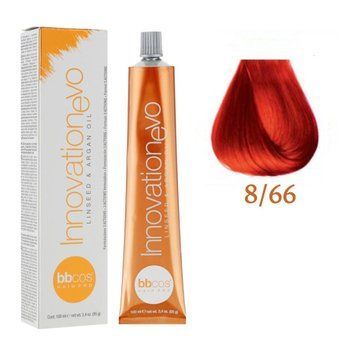 Крем-краска для волос BBCos Innovation Evo №8.66 Light Red Intence Blond 100 мл 00-00023344 фото
