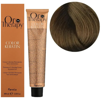 Крем-фарба безаміачна для волосся Fanola Oro Therapy №7/00 Blond Intense 100 мл 00-00003096 фото