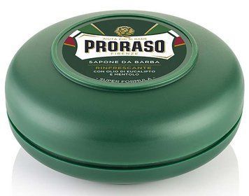 Мило для гоління з екстрактом евкаліпту та ментолом Proraso Green Line Refreshing Soap 75 мл 00-00009380 фото