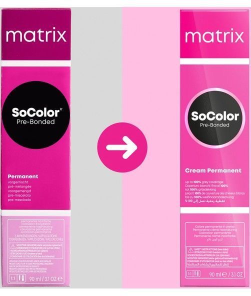 Крем-фарба Matrix SoColor Pre-Bonded Cream №6NV Темний блондин натуральний фіолетовий 90 мл 00-00026511 фото