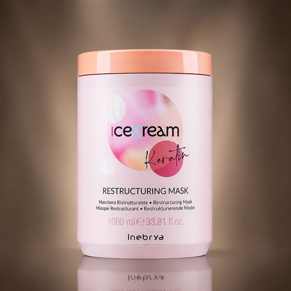 Маска восстанавливающая с кератином Inebrya Keratin Restructuring Mask 1000 мл 00-00021361 фото