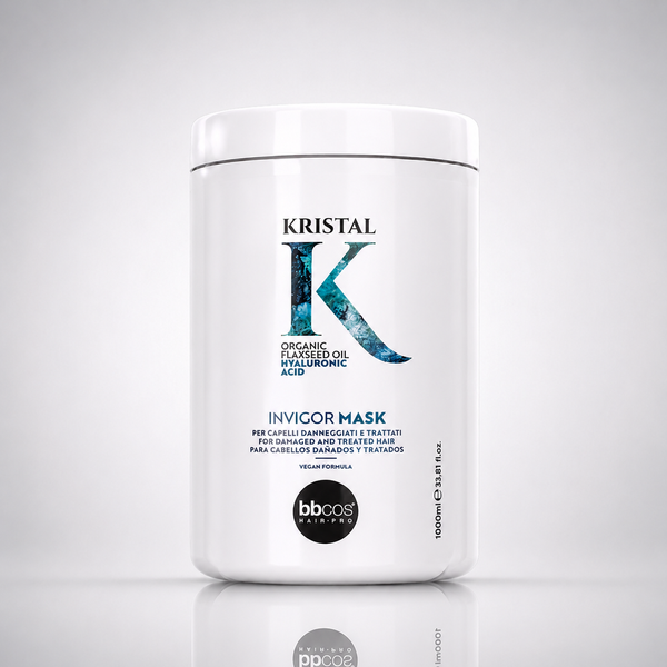 Маска для пошкодженого волосся BBcos Kristal Invigor Mask 1000 мл 00-00026032 фото