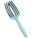 Щітка масажна для волосся Olivia Garden Finger Brush Iconic Boar&Nylon Blue Sky 00-00027333 фото 3
