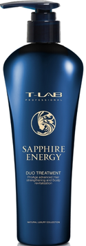 Кондиціонер для зміцнення волосся T-LAB Professional Sapphire Energy Duo Treatment 300 мл 00-00024069 фото