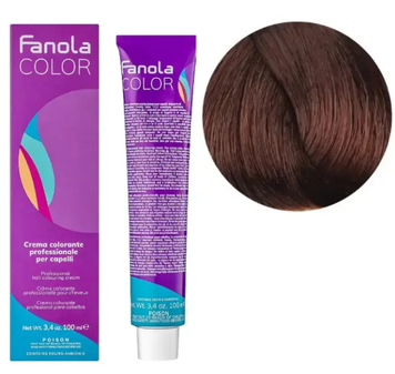 Крем-краска для волос Fanola №6/43 Dark blonde copper golden 100 мл 00-00003004 фото