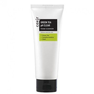 Пінка для вмивання очищаюча з зеленим чаєм Coxir Green Tea pH Clear Foam Cleanser 150 мл 00-00016745 фото