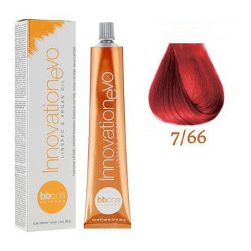 Крем-фарба для волосся BBCos Innovation Evo №7.66 Intense Red Blond 100 мл 00-00023146 фото