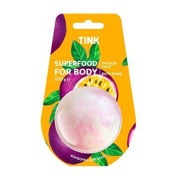 Бомбочка-гейзер для ванны Tink Passion Fruit 200 гр 00-00018185 фото