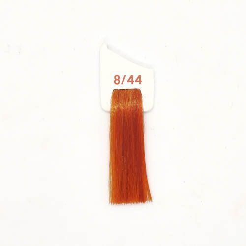 Крем-краска аммиачная для волос Inebrya Сolor №8/44 Light Blonde Intense Copper 100 мл 00-00021407 фото